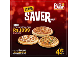 Big Bash Super Saver Deal 1 For Rs.1099/-